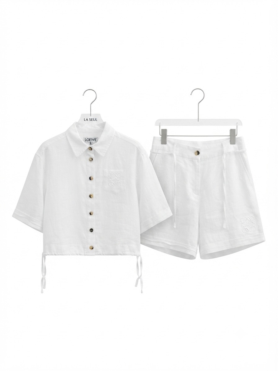 set short loewe white