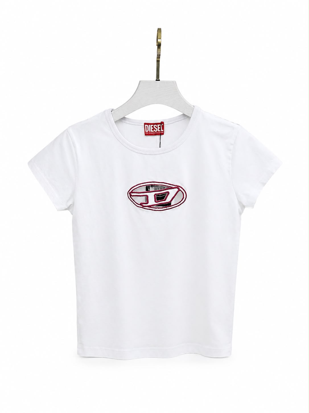T-shirt crop white
