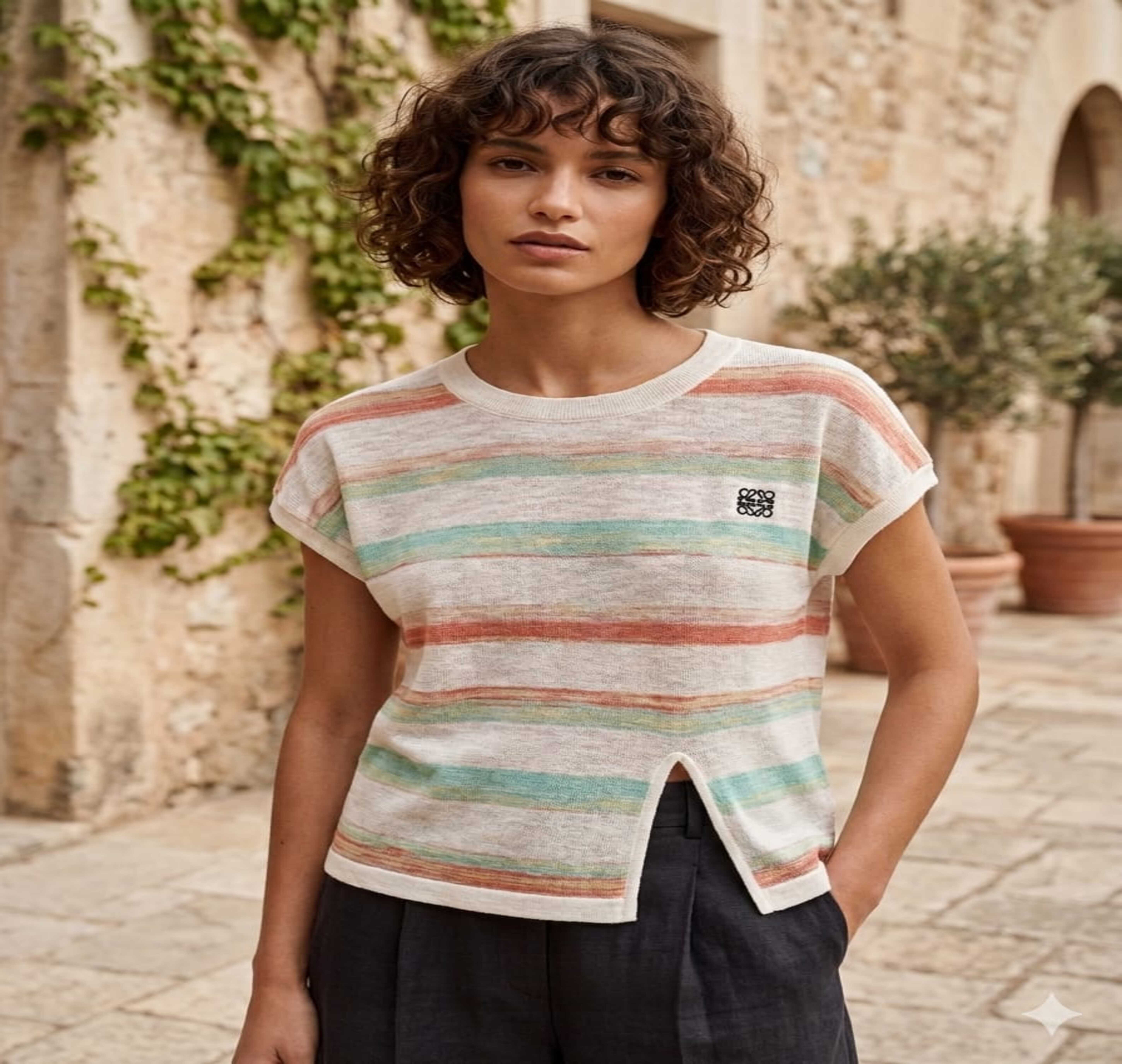 Loewe-T-Shirt Multi color