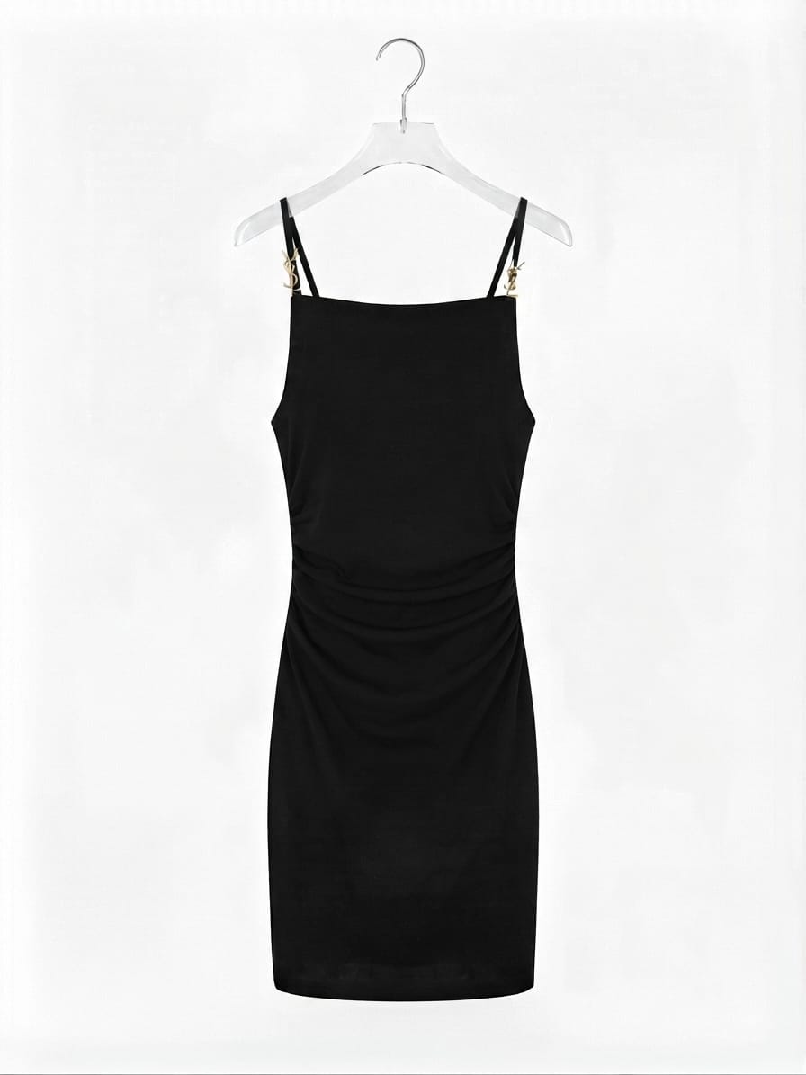 Dress ysl Black shoulder