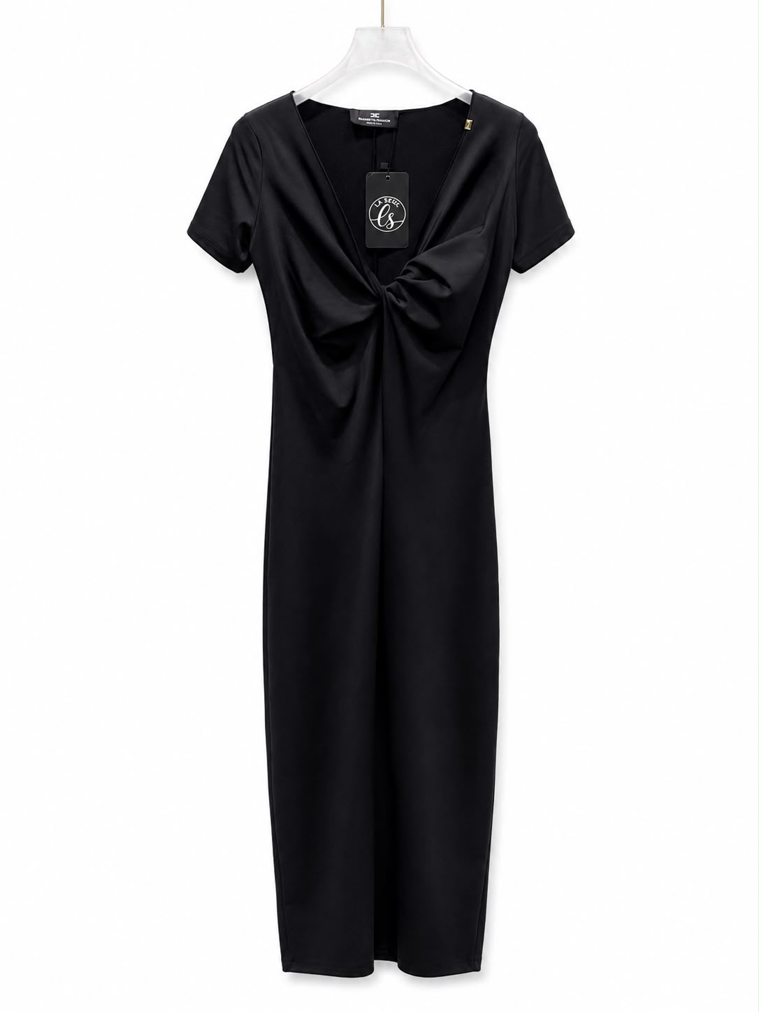 Dress black short sleeve