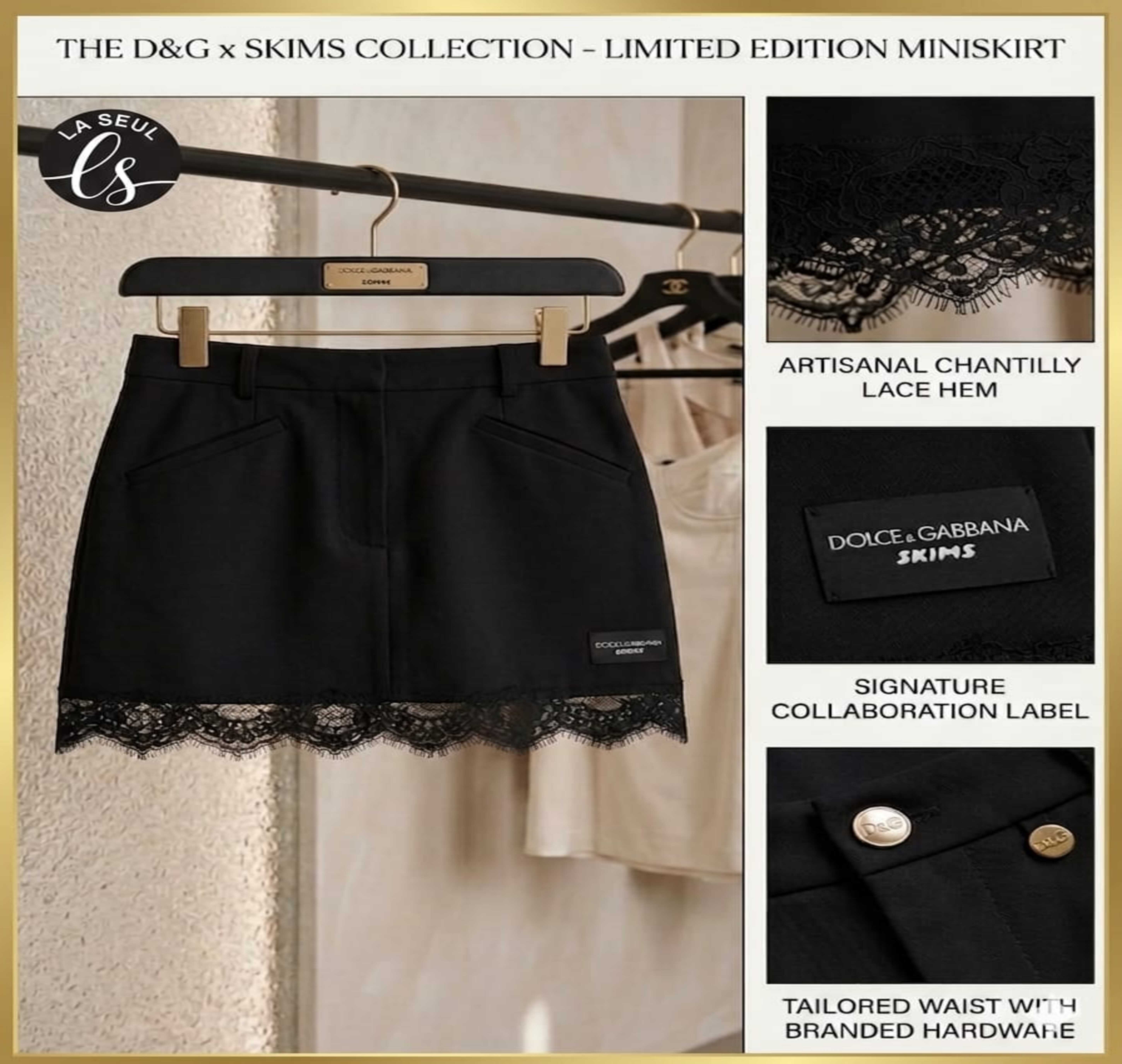 Short black D&G