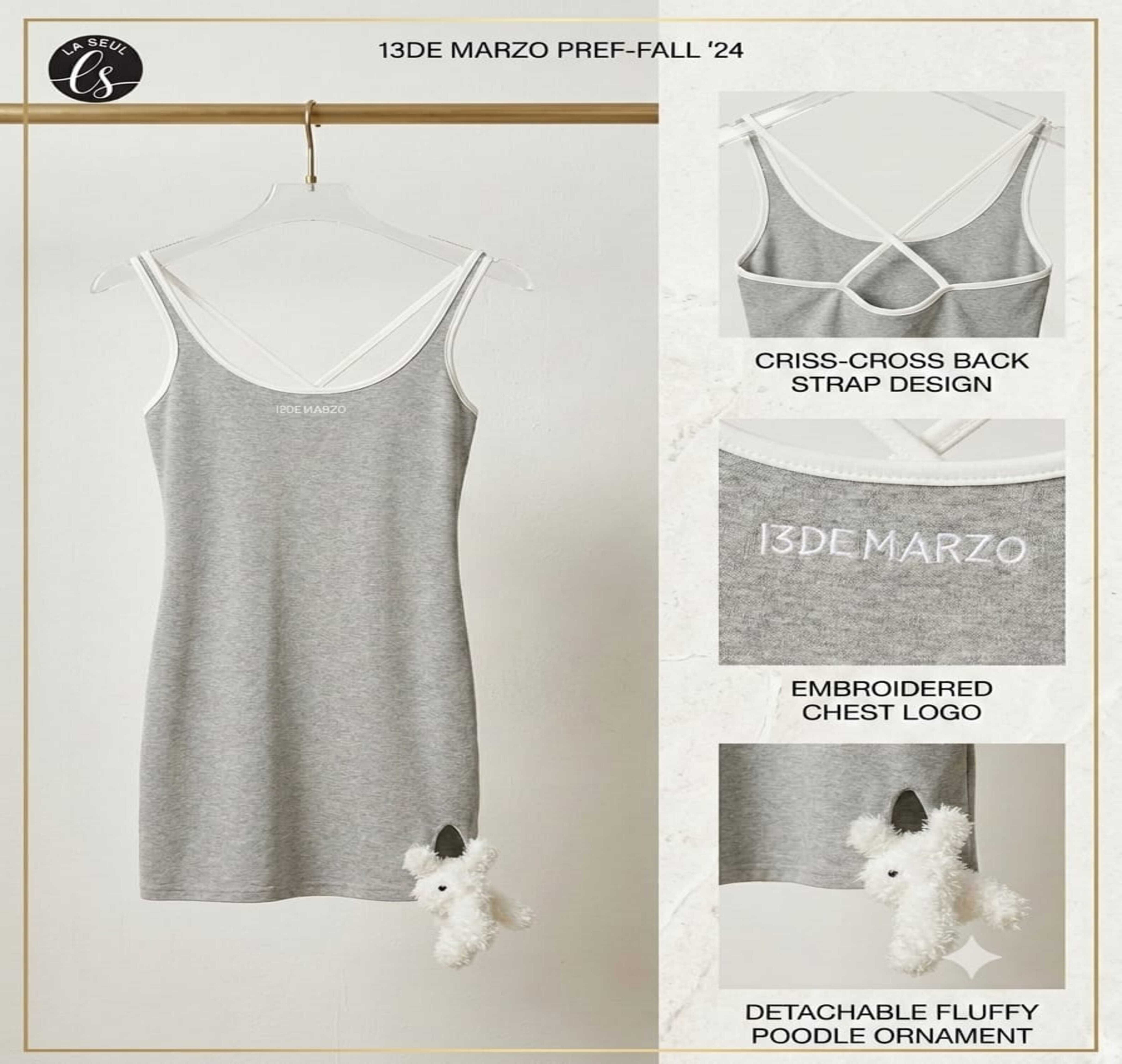 dresss I3DEMARZO gray